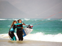 debuter en kite surf cap vert