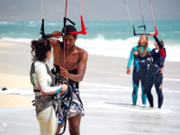 apprendre le kitesurf cap vert