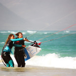 debuter en kite surf cap vert